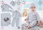 King Cole Baby DK Knitting Pattern Jacket Sweater Leggings Hat & Blanket (5853)