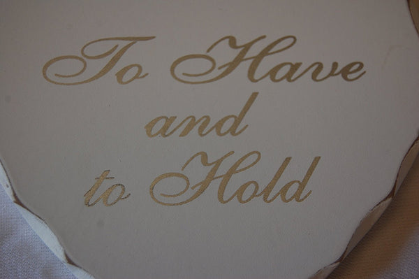 White "Happy Ever After Begins Today" Miniature Hanging Wedding Plaque - hanrattycraftsgifts.co.uk