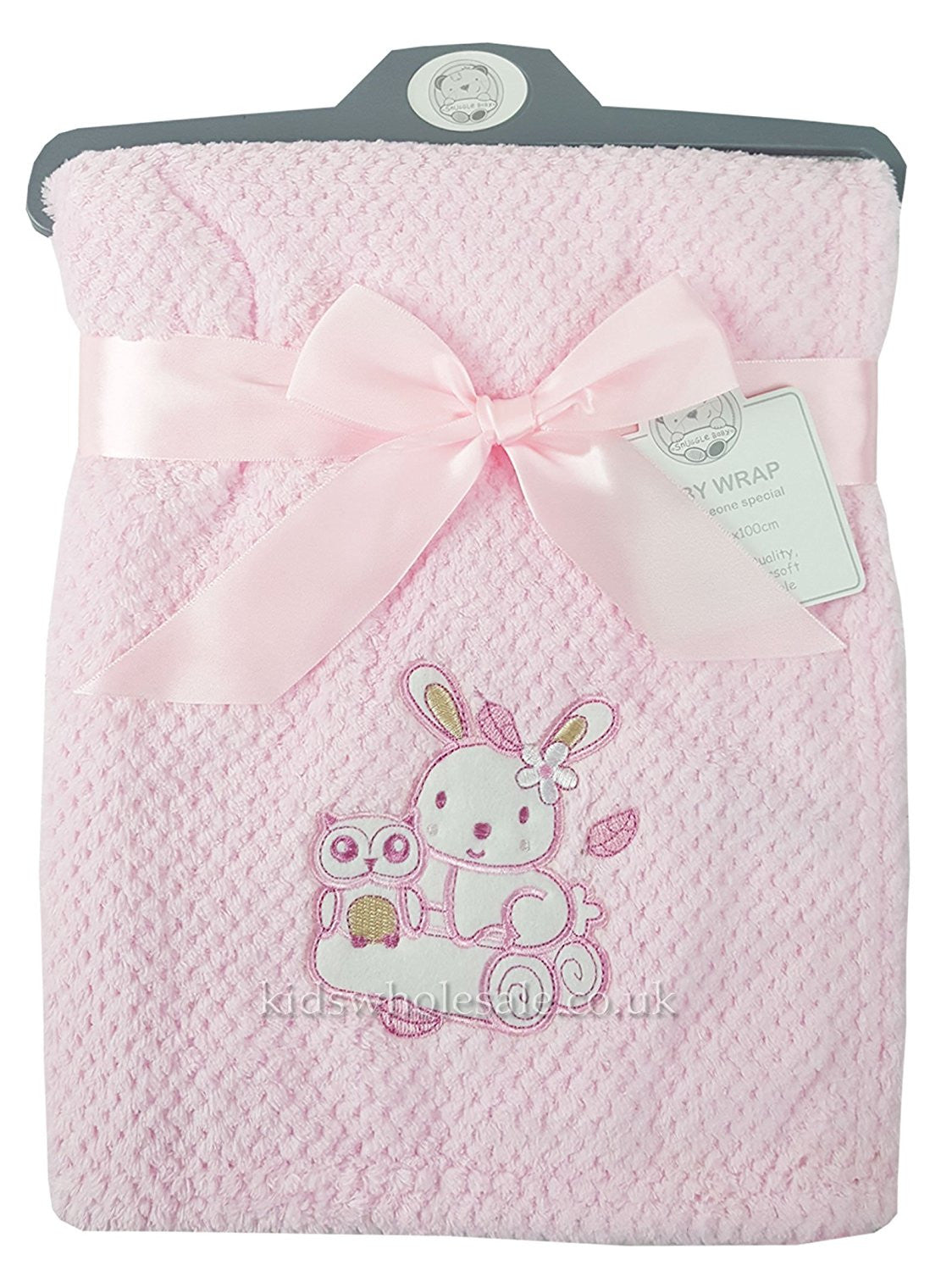Baby Boys Girls Soft Touch Waffle Blanket Wrap In Multi Colours - hanrattycraftsgifts.co.uk
