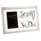 Tracey Russell Photo Frame & Glitter Print Mount - 25th Ann - hanrattycraftsgifts.co.uk