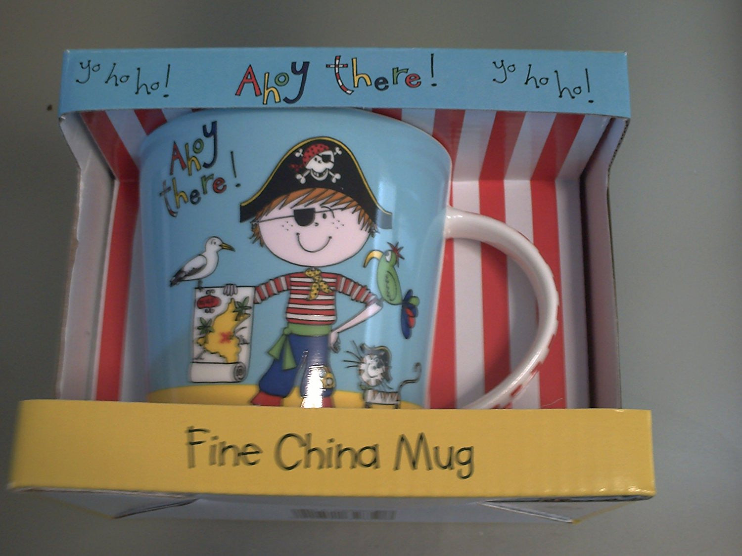 Rachel Ellen Design Pirate Mug - hanrattycraftsgifts.co.uk