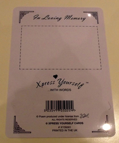 Mum Graveside Memory Card. In Loving Memory Mum I Miss you So. Mum Mother's Day Graveside Memory Card - hanrattycraftsgifts.co.uk