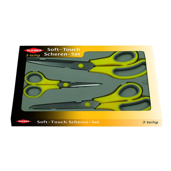 kleiber soft - touch 3- teilig schren set - hanrattycraftsgifts.co.uk