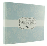 Love & Cherish Pearlised Paperwrap Wedding Photo Album - hanrattycraftsgifts.co.uk