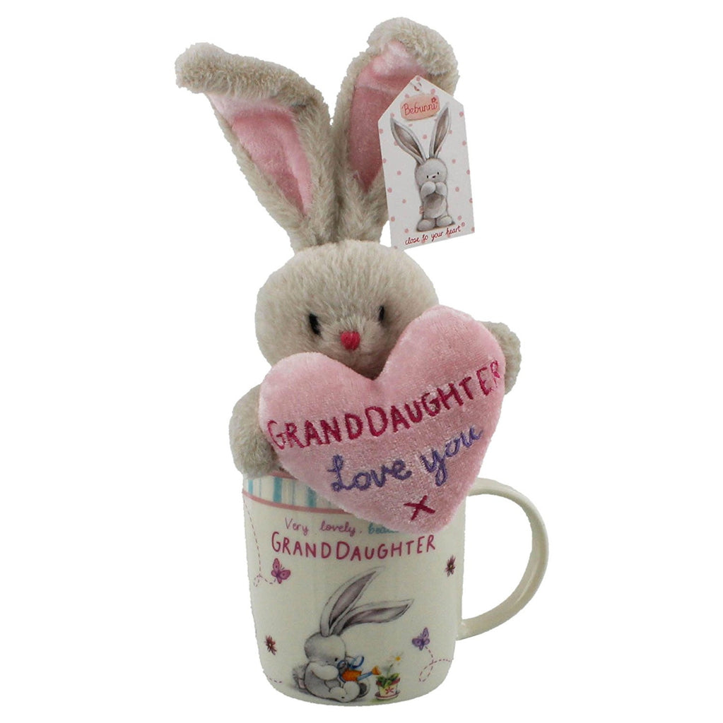 bebunni rabbit small standing gift set grandaughter - hanrattycraftsgifts.co.uk