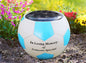 Football Graveside Memorial Coloured Grave Decoration Ornament High Quality Resin - Blue