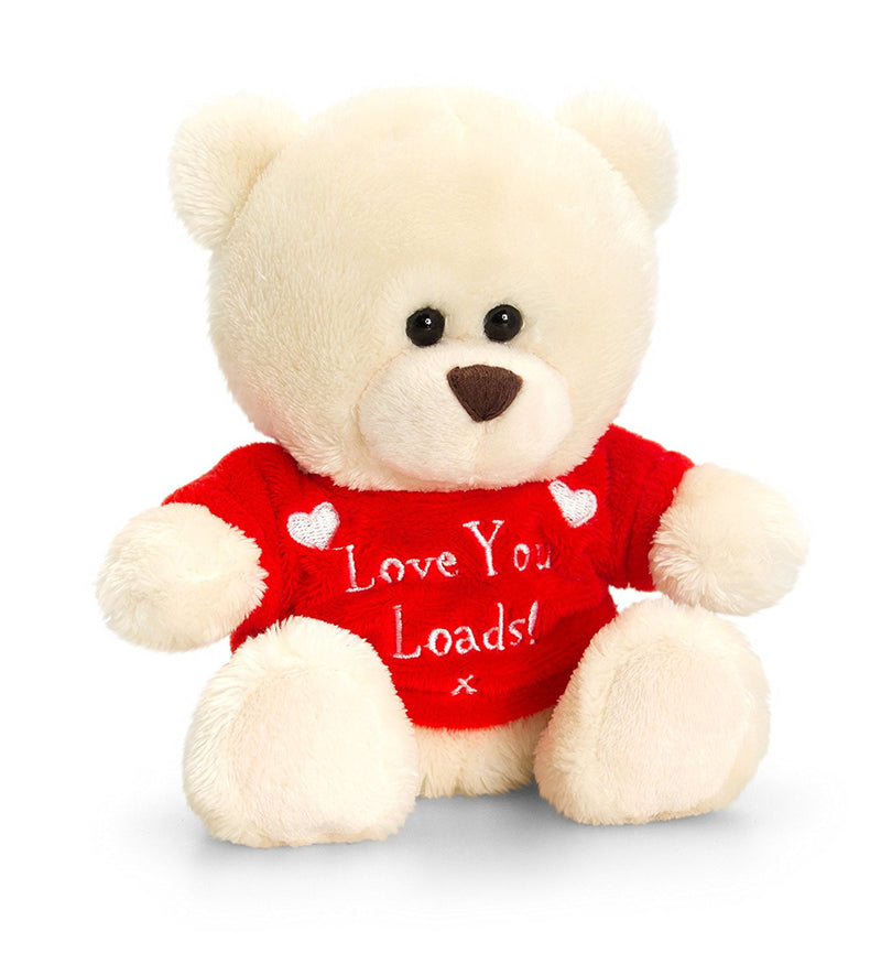 Keel 20cm Mini Valentines Bear assortment ONE PROVIDED AT RANDOM UNLESS SPECIFIED - hanrattycraftsgifts.co.uk