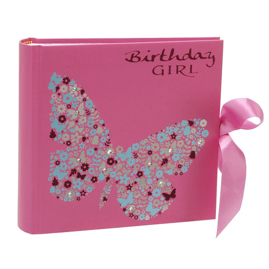 Talking Pictures Razzle Dazzle Foil Album 'Birthday Girl' - hanrattycraftsgifts.co.uk