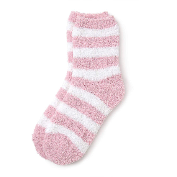 Me to You 'Thank You Mum' Fluffy Pink Bed Socks, One-Size - hanrattycraftsgifts.co.uk