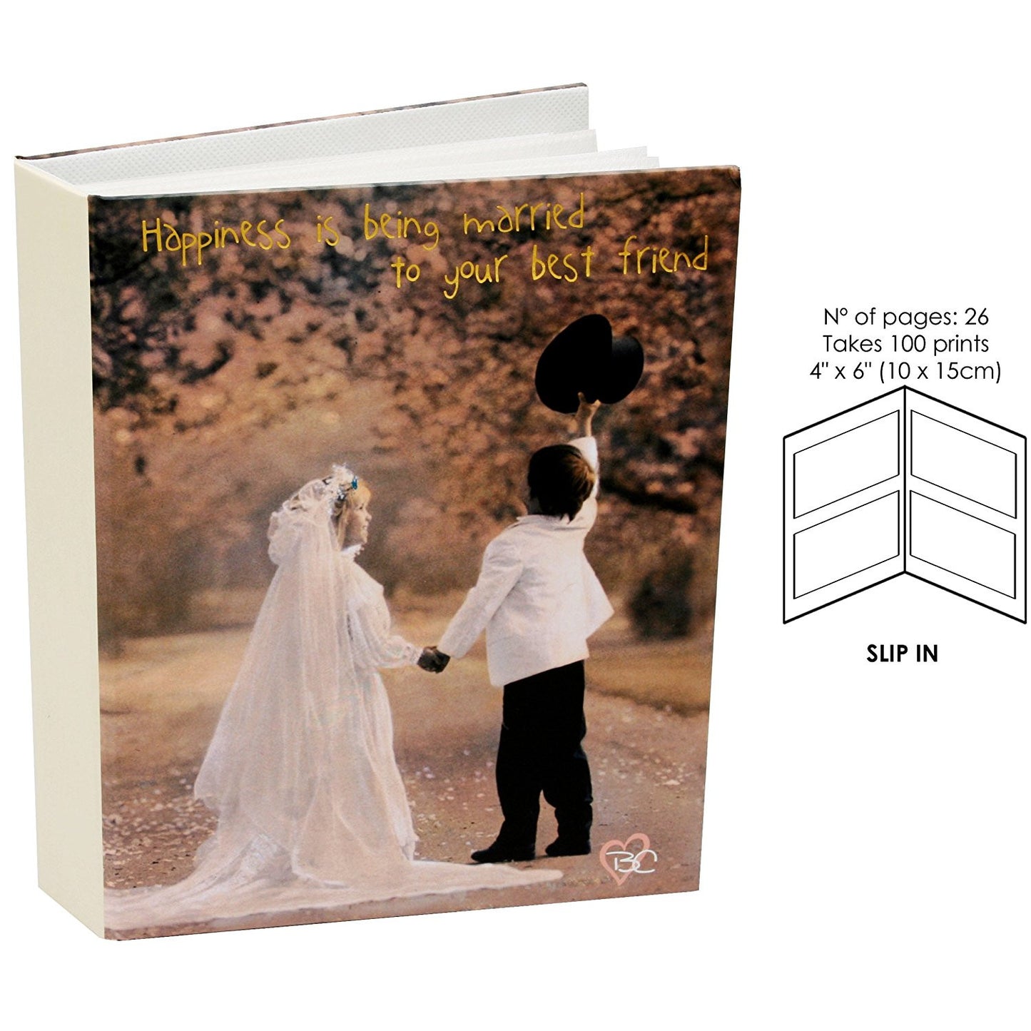 BETSY CAMERON WEDDING PHOTO ALBUM - hanrattycraftsgifts.co.uk