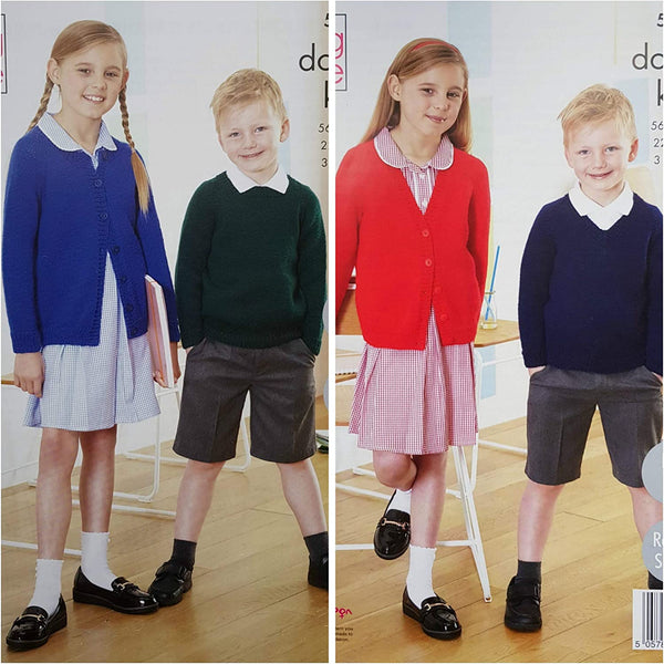 King Cole 5541 - Pricewise DK cardigan and sweater for children