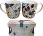 Autumn Falls & Wisewood Set of 2 Pick of the Bunch Porcelain Mugs