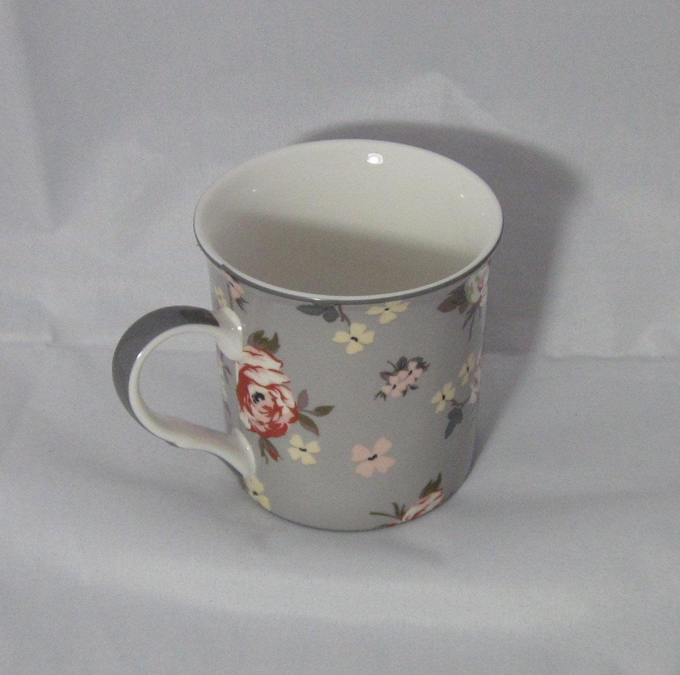Vintage Floral Mug and Coaster Boxed Set by Jennifer Rose - hanrattycraftsgifts.co.uk