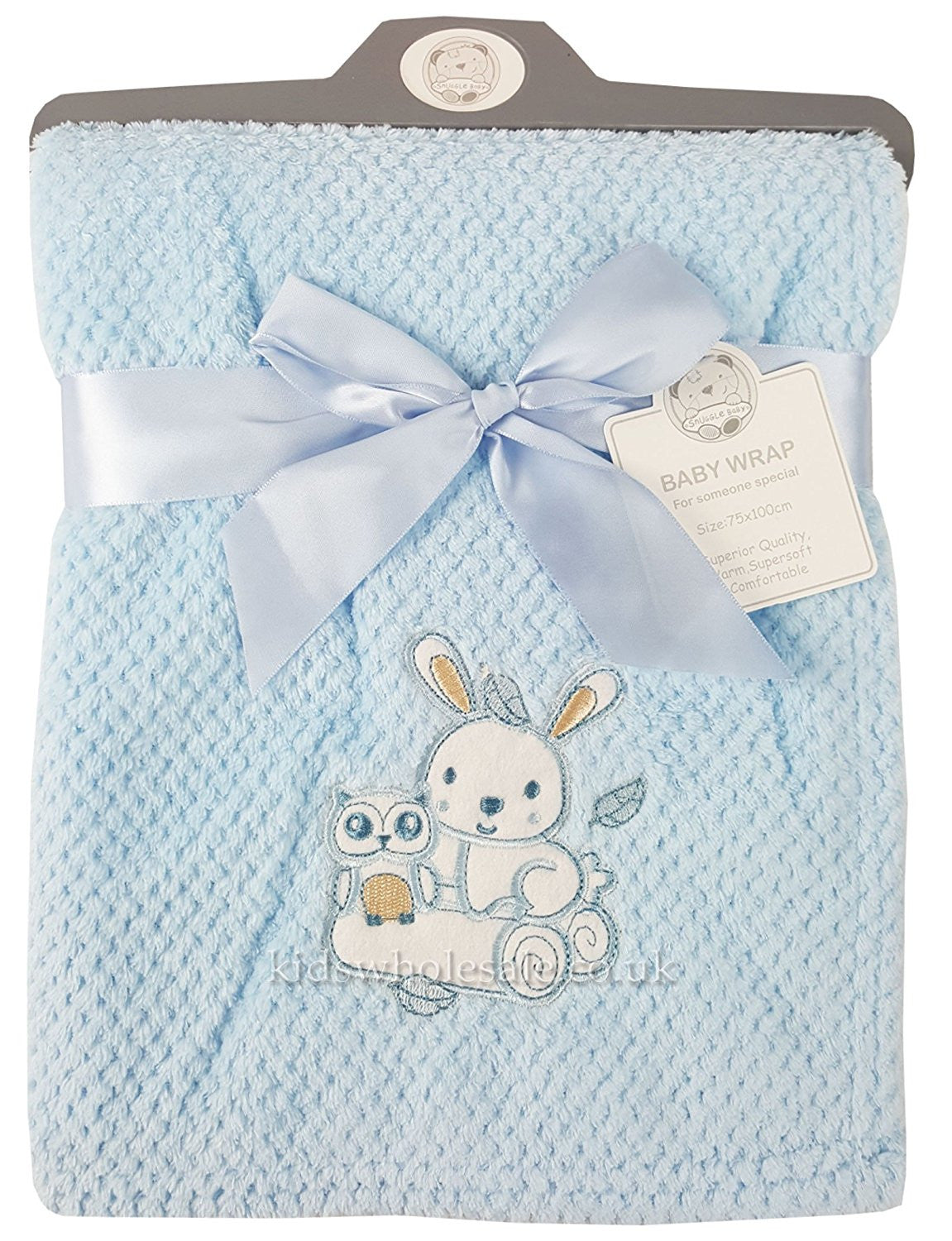 Baby Boys Girls Soft Touch Waffle Blanket Wrap In Multi Colours - hanrattycraftsgifts.co.uk