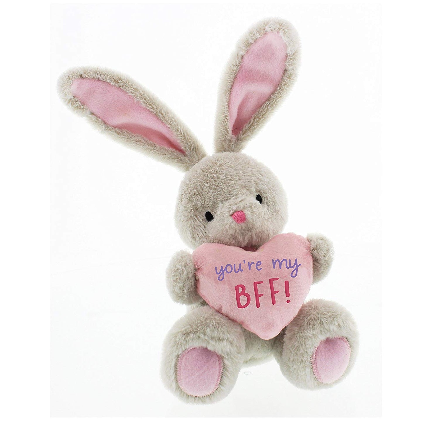 Bebunni Rabbit Medium Sitting with Heart 16 cms - BFF - hanrattycraftsgifts.co.uk