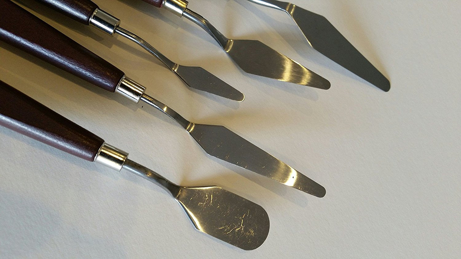 Artist Palette - 5 piece Artist Palette Knives - hanrattycraftsgifts.co.uk