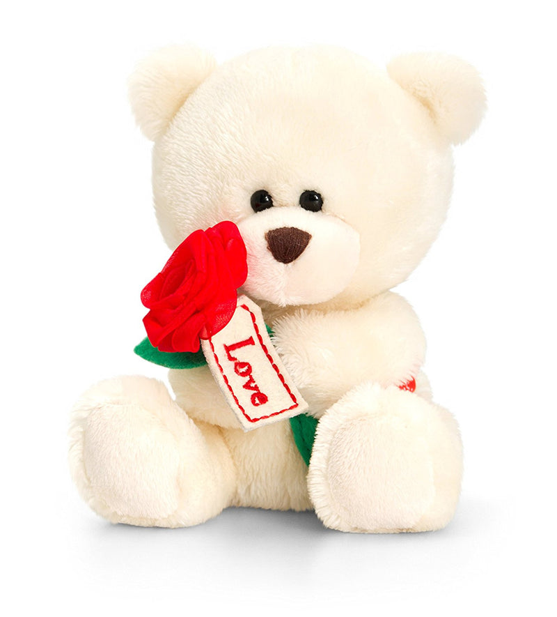 Keel 20cm Mini Valentines Bear assortment ONE PROVIDED AT RANDOM UNLESS SPECIFIED - hanrattycraftsgifts.co.uk