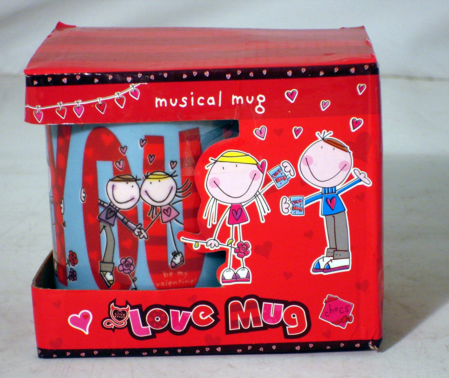 Musical Boxed Love Mug - hanrattycraftsgifts.co.uk