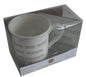 Word Of Wisdom Mug & Coaster Boxed Set - Bless This House With Friends And Laughter - hanrattycraftsgifts.co.uk