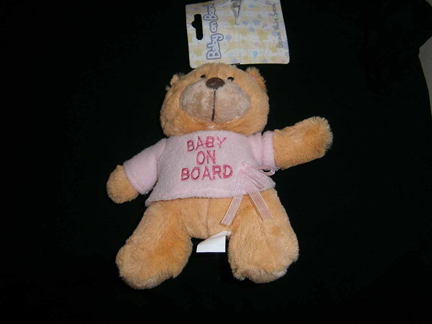 baby on board because your special boy or girl bear (please state which one you require) - hanrattycraftsgifts.co.uk