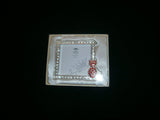 diamante cat frame 3x3 (pinkor red one supplied) - hanrattycraftsgifts.co.uk