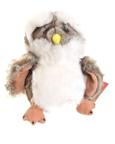 Grey Owl Soft Toy 18cm- Keel Toys- Cuddly soft toy - hanrattycraftsgifts.co.uk