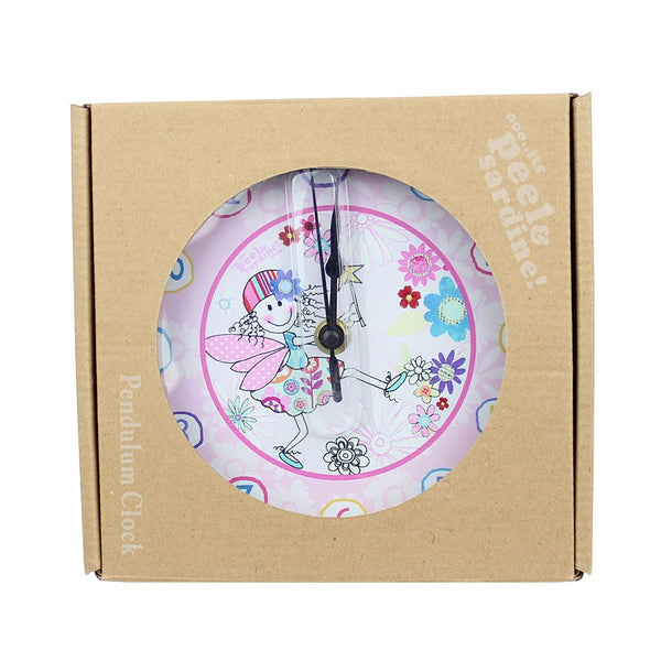 Peel & Sardine "Fairy" Pendulum Clock - hanrattycraftsgifts.co.uk