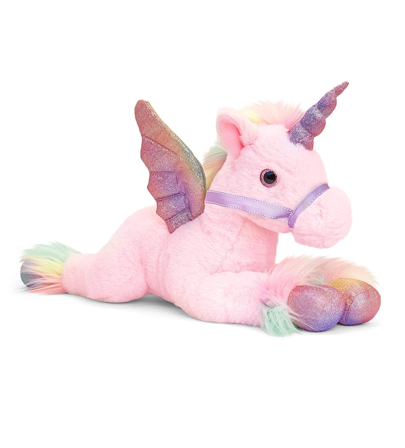 Keel Toys SF2122AMA Soft Toy, Pink, 70 cm - hanrattycraftsgifts.co.uk