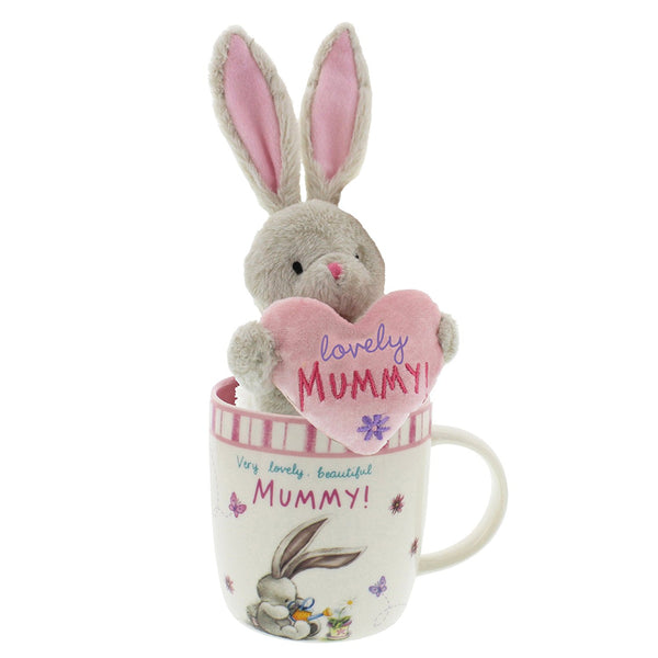 Bebunni Rabbit Small Standing Gift Set - Mummy - hanrattycraftsgifts.co.uk