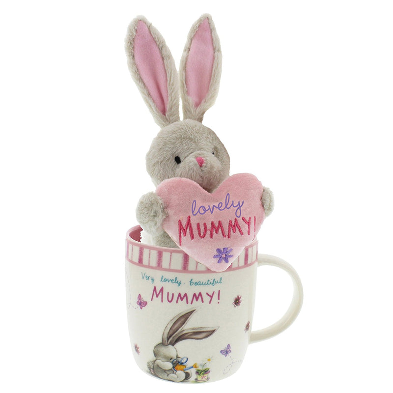 Bebunni Rabbit Small Standing Gift Set - Mummy - hanrattycraftsgifts.co.uk