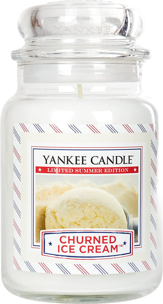 Yankee Candle, Ice Cream Scented Mason Jar Candle, Large Size