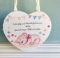 Little Bear Hugs Hanging Plaque - hanrattycraftsgifts.co.uk