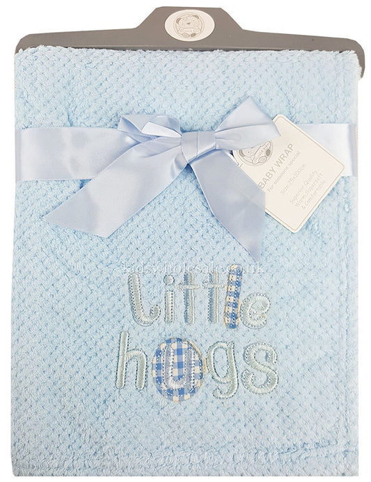 Baby Boys Girls Soft Touch Waffle Blanket Wrap In Multi Colours - hanrattycraftsgifts.co.uk
