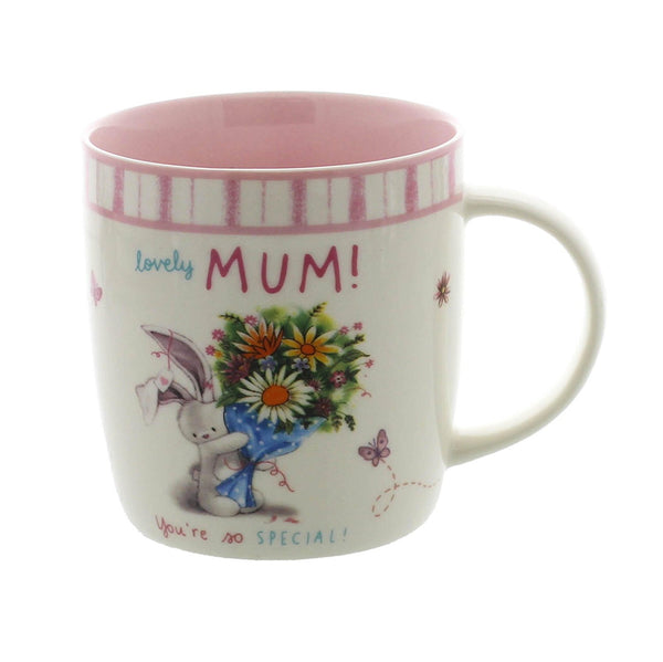 Bebunni Mug - Lovely Mum - hanrattycraftsgifts.co.uk