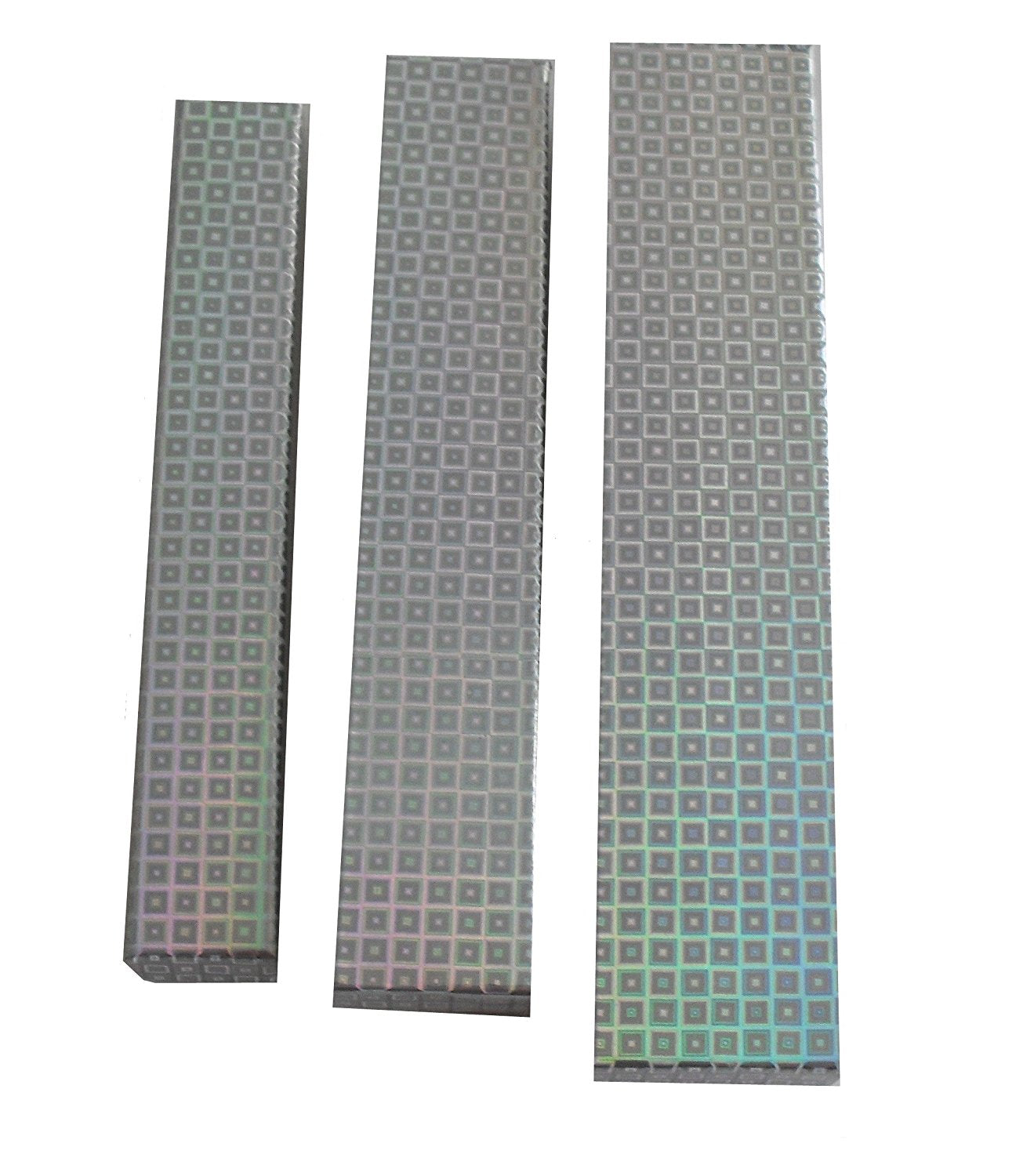 Set of 3 Long Gold Or Silver Holographic Gift Present Jewellery Watch Boxes - hanrattycraftsgifts.co.uk