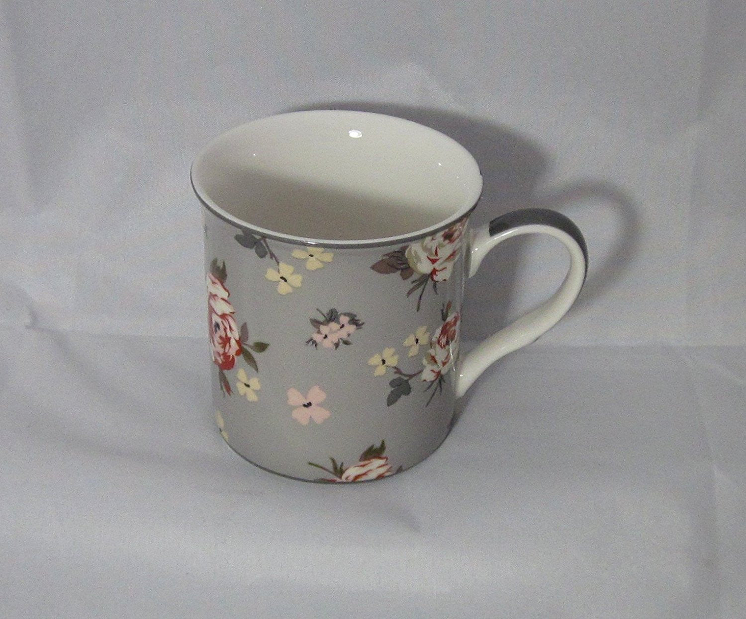 Vintage Floral Mug and Coaster Boxed Set by Jennifer Rose - hanrattycraftsgifts.co.uk