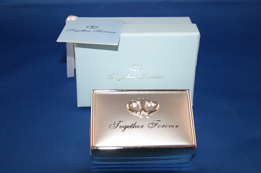 TOGETHER FOREVER WEDDING RING BOX - hanrattycraftsgifts.co.uk