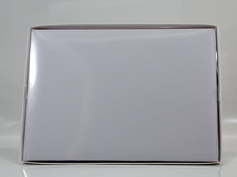 CLUB GREEN Guest Book In PVC Box, White, 245 x 170 mm - hanrattycraftsgifts.co.uk