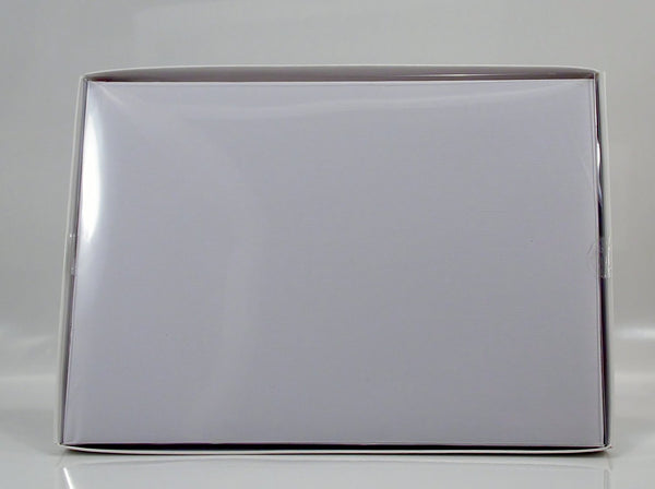 CLUB GREEN Guest Book In PVC Box, White, 245 x 170 mm - hanrattycraftsgifts.co.uk