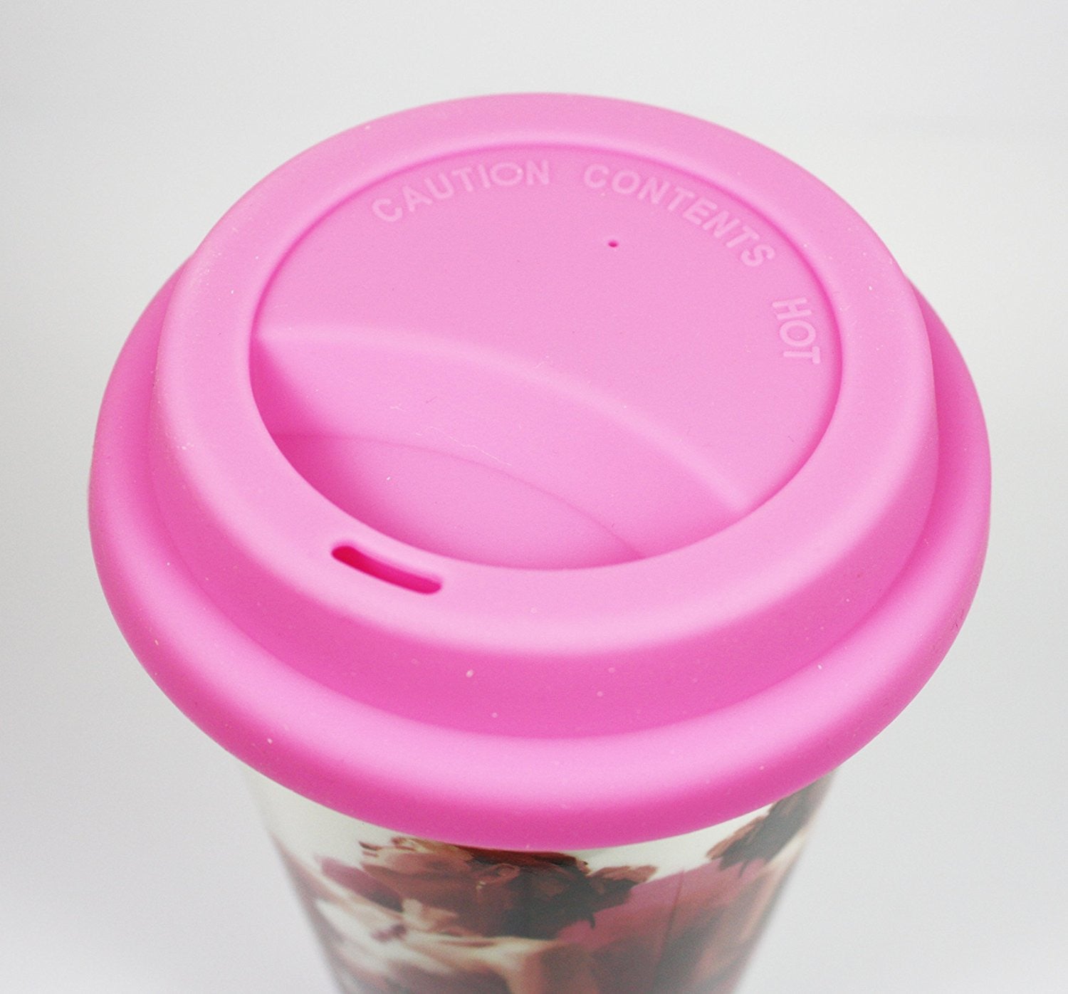 [LP32741] On Sale, Reduced to Clear - 'A Girl's Life' Double Walled Insulation With Silicon Travel Mug, Shopping, Bags etc Design, Make a Great Gift for Mum, Sister, Aunty, Niece, Gran, Keeps Drinks Hot, Ideal For Use On The Move, 6.5 inches/17cm in - hanrattycraftsgifts.co.uk