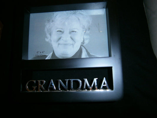 cherished memories grandma photo frame - hanrattycraftsgifts.co.uk