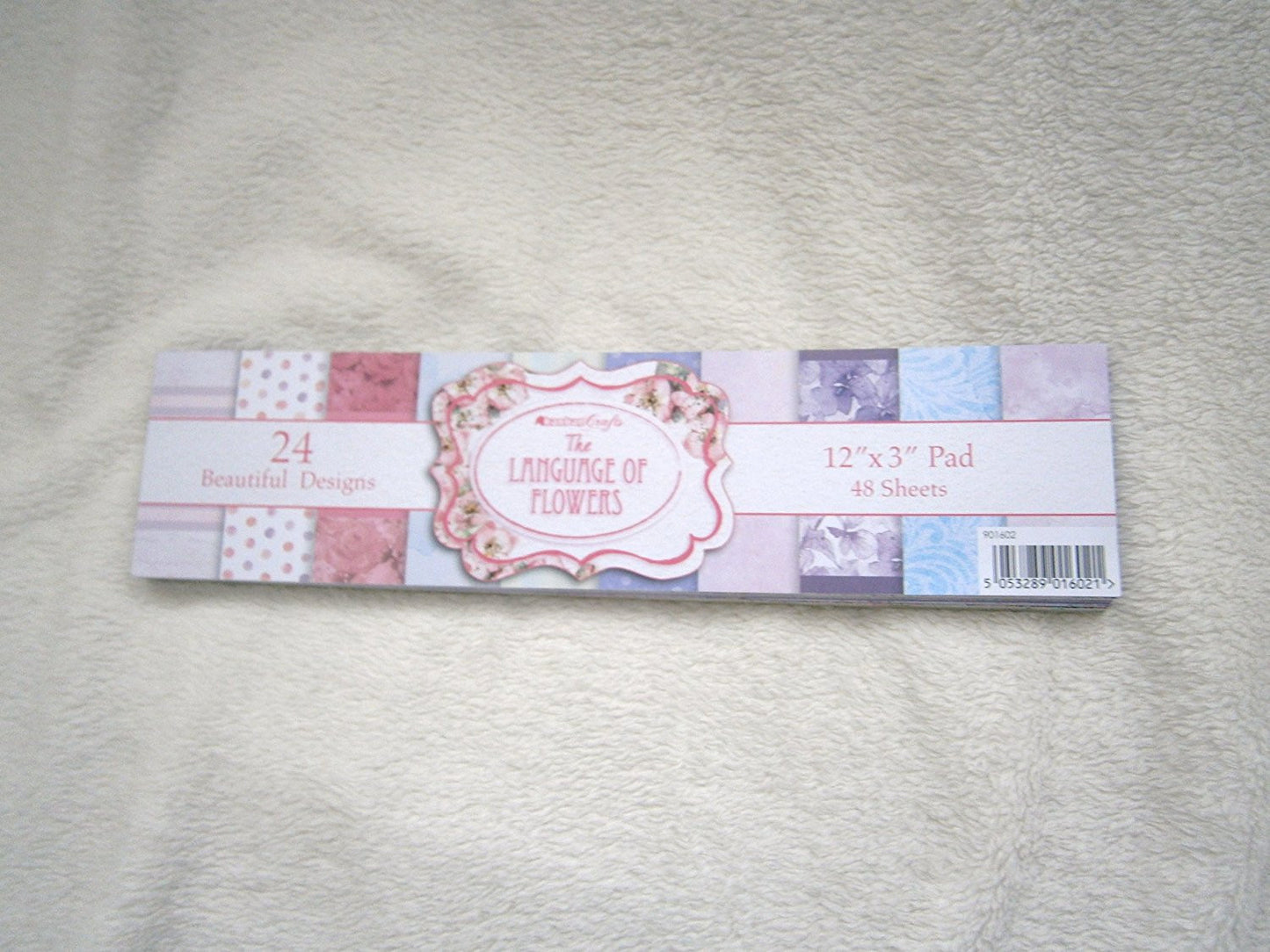 the language of flowers 12x3 pad 48sheets - hanrattycraftsgifts.co.uk