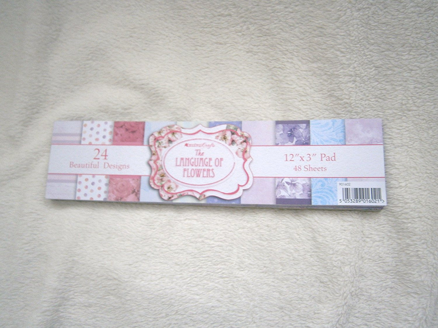 the language of flowers 12x3 pad 48sheets - hanrattycraftsgifts.co.uk