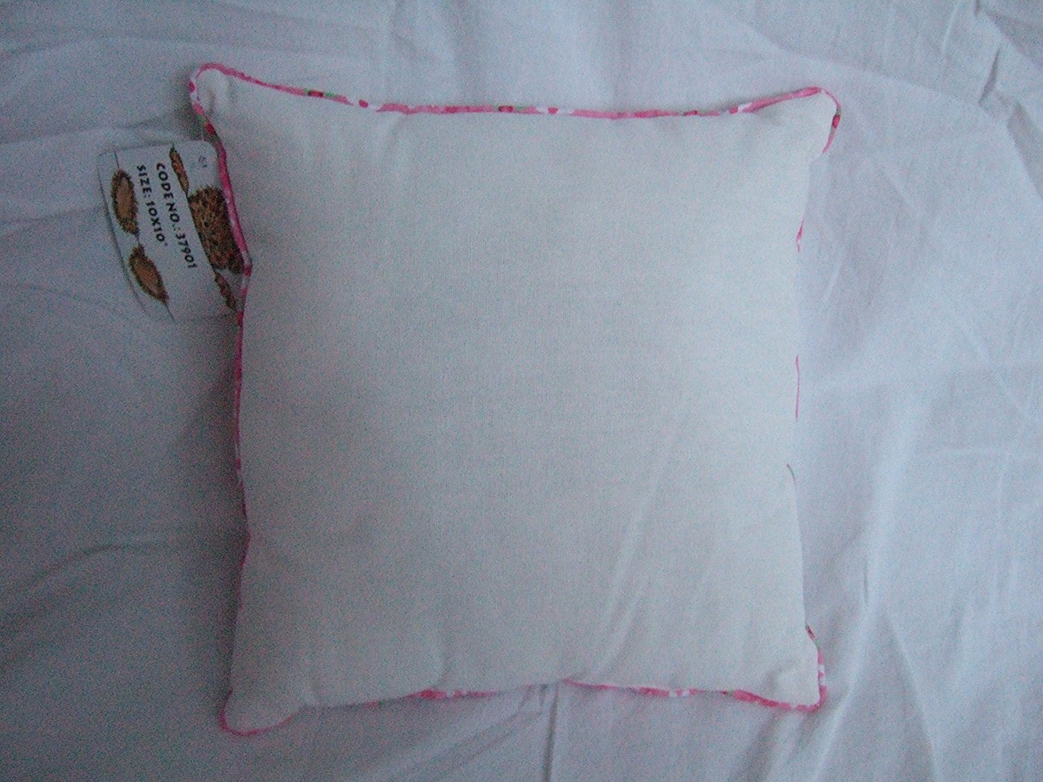 White Patchwork Butterflies Decorative Cushion - Shabby Chic Style - hanrattycraftsgifts.co.uk