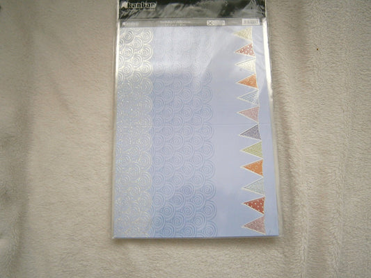 birtday celebration a5 card-blue - hanrattycraftsgifts.co.uk