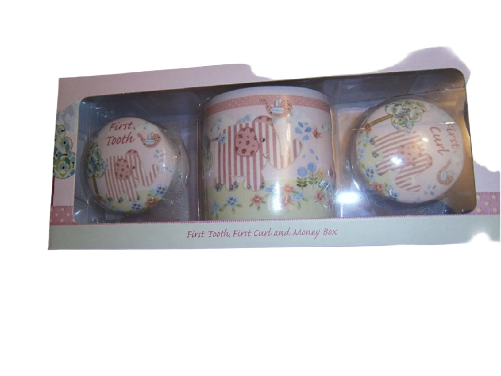 Lesser and Pavey 26cm Little Bird and Ellie Gift Set, Pink - hanrattycraftsgifts.co.uk