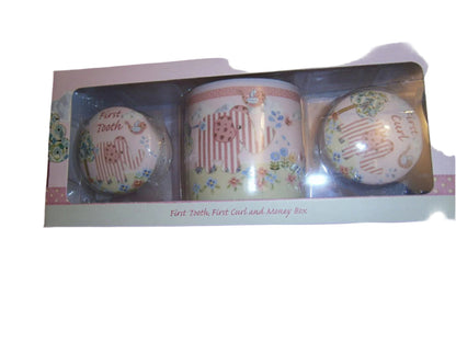 Lesser and Pavey 26cm Little Bird and Ellie Gift Set, Pink - hanrattycraftsgifts.co.uk