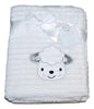 Baby Girl Boy Unisex Soft Fleece Wrap Blanket Pram Cot Crib Moses Basket Sheep - hanrattycraftsgifts.co.uk