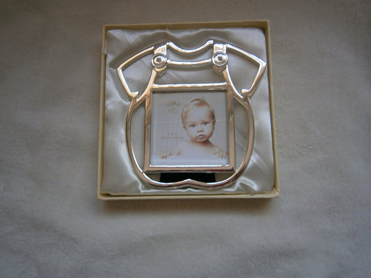 baby my frame silver plated 3x3 novelty design - hanrattycraftsgifts.co.uk