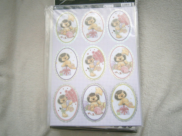oval scallops-simba papercraft toppers - hanrattycraftsgifts.co.uk